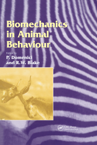 Titelbild: Biomechanics in Animal Behaviour 1st edition 9781859961629