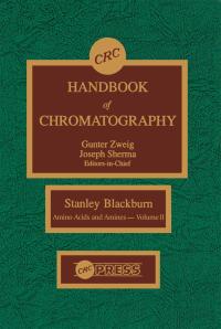 表紙画像: CRC Handbook of Chromatography 1st edition 9780849330667