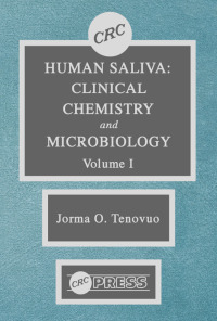 صورة الغلاف: Human Saliva, Volume I 1st edition 9780849363917
