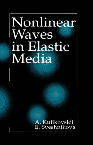Cover image: Nonlinear Waves in Elastic Media 1st edition 9780849386435