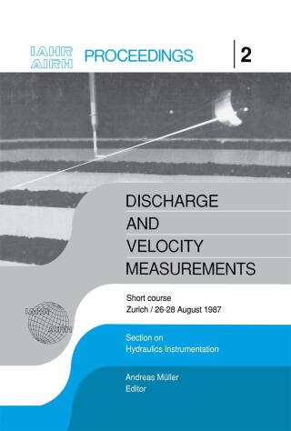 Cover image: Discharge and Velocity Measurements 1st edition 9789061917823