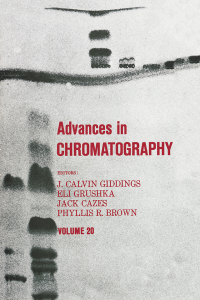 Cover image: Advances in Chromatography 1st edition 9780824718688