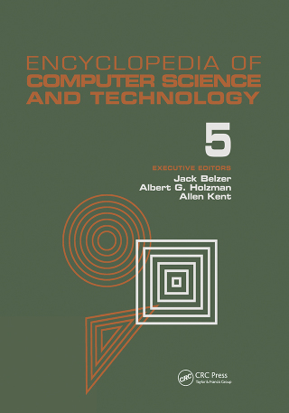 表紙画像: Encyclopedia of Computer Science and Technology 1st edition 9780824722555