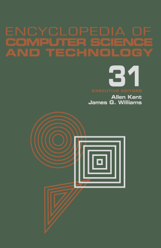 表紙画像: Encyclopedia of Computer Science and Technology 1st edition 9780824722845