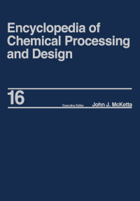 Cover image: Encyclopedia of Chemical Processing and Design 1st edition 9780824724665