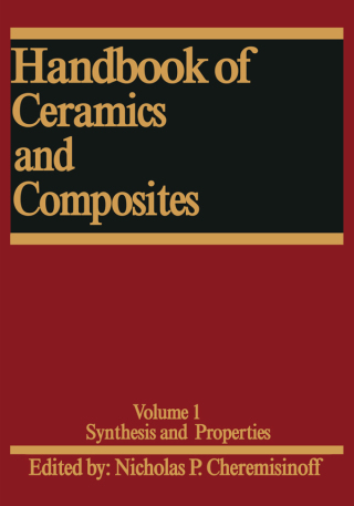 Imagen de portada: Handbook of Ceramics and Composites 1st edition 9780824780050