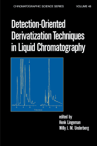 Cover image: Detection-Oriented Derivatization Techniques in Liquid Chromatography 1st edition 9780824782870