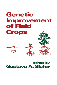 Cover image: Genetic Improvement of Field Crops 1st edition 9780824789800