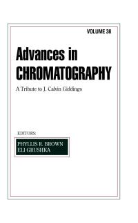Cover image: Advances in Chromatography 1st edition 9780824799991