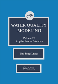 Cover image: Water Quality Modeling 1st edition 9780849369735