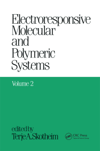 Cover image: Electroresponsive Molecular and Polymeric Systems 1st edition 9780824784225