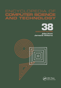 Cover image: Encyclopedia of Computer Science and Technology 1st edition 9780824722913