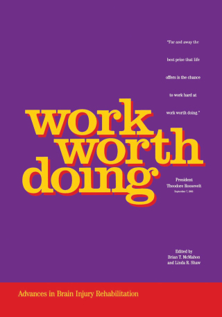 Imagen de portada: Work Worth Doing 1st edition 9781878205193