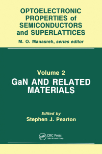 Imagen de portada: GaN and Related Materials 1st edition 9789056995171