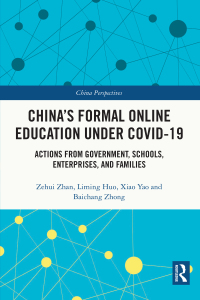 Imagen de portada: China's Formal Online Education under COVID-19 1st edition 9781032036236