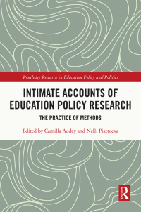 Immagine di copertina: Intimate Accounts of Education Policy Research 1st edition 9780367642402