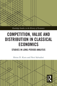 Imagen de portada: Competition, Value and Distribution in Classical Economics 1st edition 9780367687069