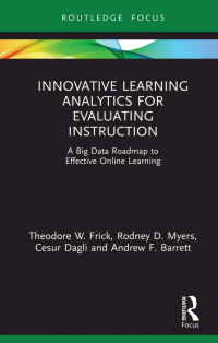Cover image: Innovative Learning Analytics for Evaluating Instruction 1st edition 9781032000183