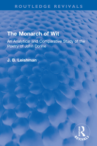 Cover image: The Monarch of Wit 1st edition 9781032102863