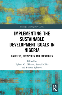 Imagen de portada: Implementing the Sustainable Development Goals in Nigeria 1st edition 9780367679422