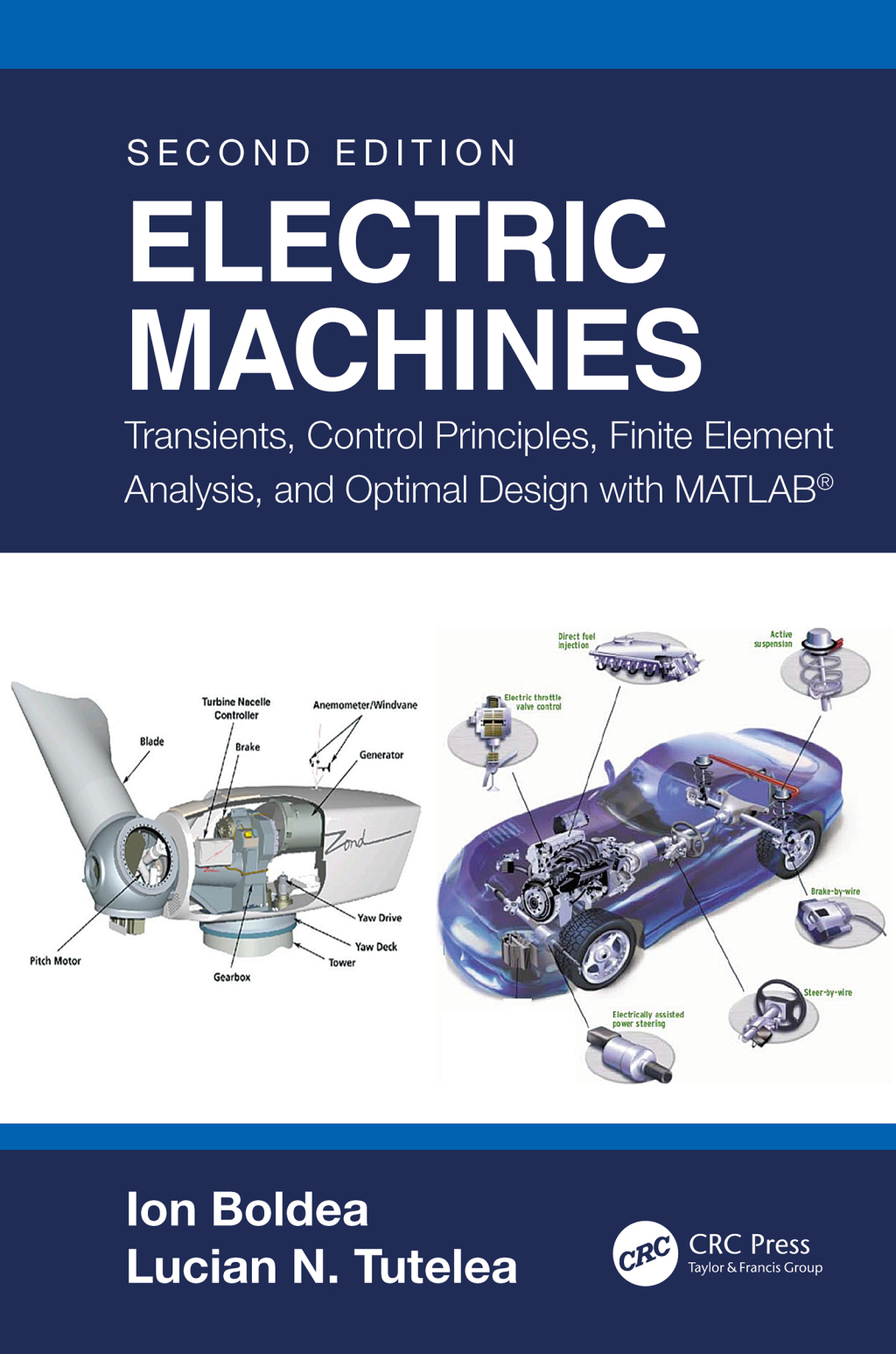 Electric Machines Transients, Control Principles, Finite Element Analysis, and Optimal Design with MATLAB® 2nd Edition