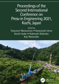 Cover image: Proceedings of the Second International Conference on Press-in Engineering 2021, Kochi, Japan 1st edition 9781032104164