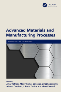 Imagen de portada: Advanced Materials and Manufacturing Processes 1st edition 9780367553746