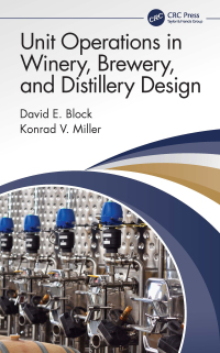 Cover image: Unit Operations in Winery, Brewery, and Distillery Design 1st edition 9780367563875