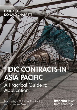 Cover image: FIDIC Contracts in Asia Pacific 1st edition 9781032055978
