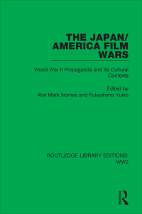 صورة الغلاف: The Japan/America Film Wars 1st edition 9781032070872