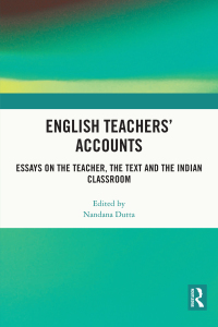 صورة الغلاف: English Teachers’ Accounts 1st edition 9780367704193