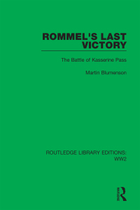 Cover image: Rommel's Last Victory 1st edition 9781032079721