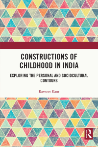 صورة الغلاف: Constructions of Childhood in India 1st edition 9781032112626