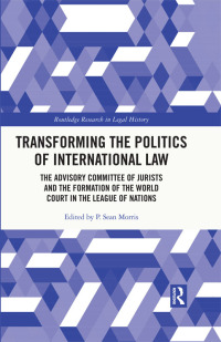 Cover image: Transforming the Politics of International Law 1st edition 9781032110424