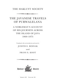 Cover image: The Javanese Travels of Purwalelana 1st edition 9780367530051