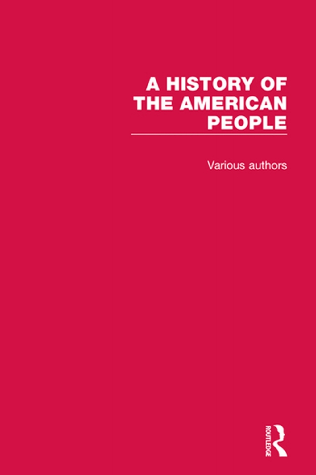 A History of the American People 1st Edition