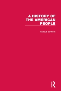 Cover image: A History of the American People 1st edition 9780367540555