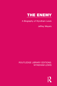Imagen de portada: The Enemy 1st edition 9781032118703