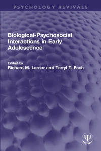 Cover image: Biological-Psychosocial Interactions in Early Adolescence 1st edition 9781032109909