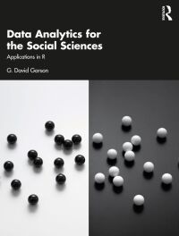 Cover image: Data Analytics for the Social Sciences 1st edition 9780367624293