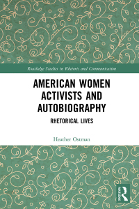 Imagen de portada: American Women Activists and Autobiography 1st edition 9781032050768