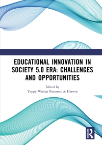 Cover image: Educational Innovation in Society 5.0 Era: Challenges and Opportunities 1st edition 9781032053929