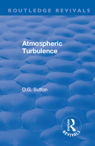 Imagen de portada: Atmospheric Turbulence 1st edition 9780367340179
