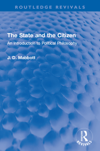 表紙画像: The State and the Citizen 1st edition 9781032120430