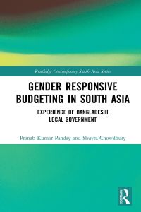 Omslagafbeelding: Gender Responsive Budgeting in South Asia 1st edition 9780367709549