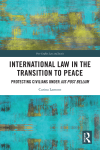 Imagen de portada: International Law in the Transition to Peace 1st edition 9781032037301