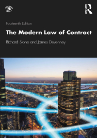 Imagen de portada: The Modern Law of Contract 14th edition 9780367697952