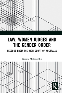 Titelbild: Law, Women Judges and the Gender Order 1st edition 9780367230357