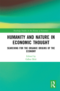 Omslagafbeelding: Humanity and Nature in Economic Thought 1st edition 9780367686956