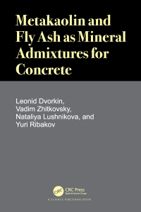Imagen de portada: Metakaolin and Fly Ash as Mineral Admixtures for Concrete 1st edition 9780367562144